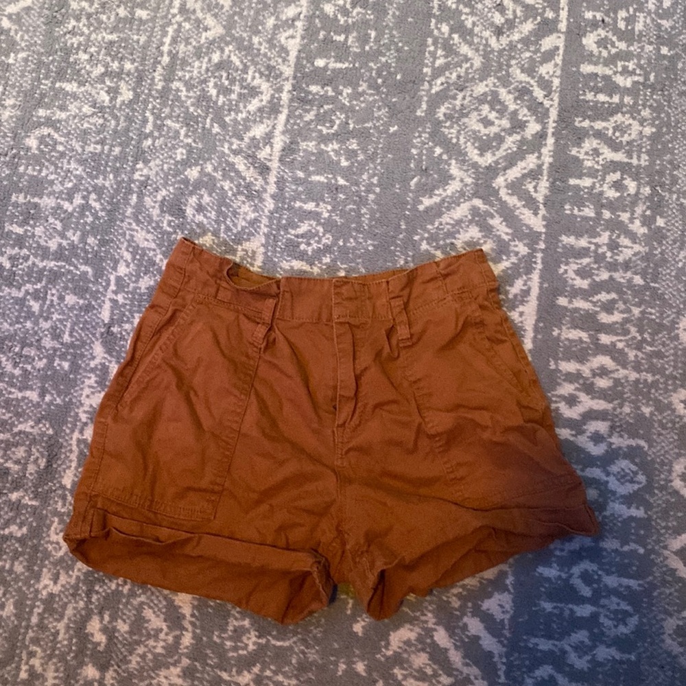 Dark mustard shorts - Picture 1 of 1